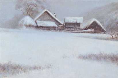 刘文进 1990年 雪